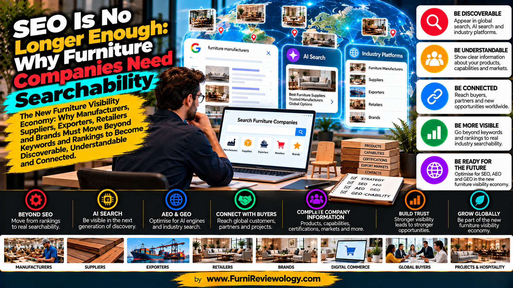 SEO Is No Longer Enough: Why Furniture Companies Need Searchability